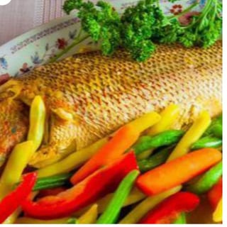 Steamed Fish Snapper